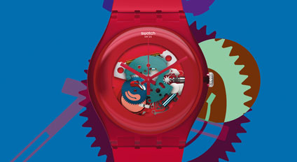 Swatch New Gent Lacquered collection