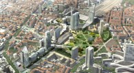 Un rendering del nuovo distretto