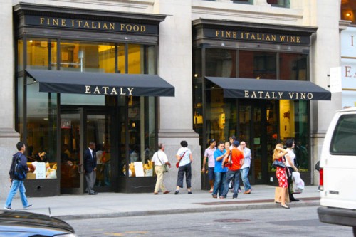 Lo store Eataly a New York