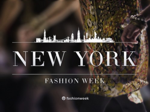 La pagina di Pinterest dedicata alla fashion week