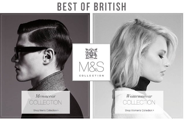 Marks & Spencer collezione Best of British
