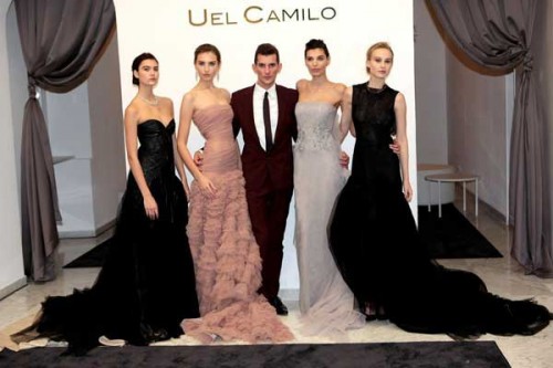 Uel Camilo tra le modelle