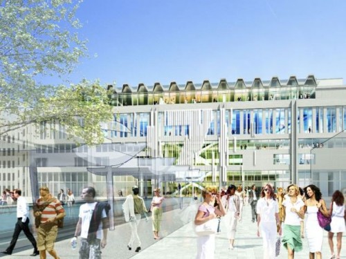 Rendering del nuovo look del Paris Expo Porte de Versailles