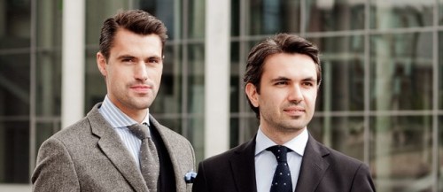 Moritz Offeney e Marco Reiter co-fondatori di Scarosso