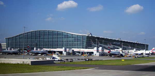 Il terminal 5 di Heathrow