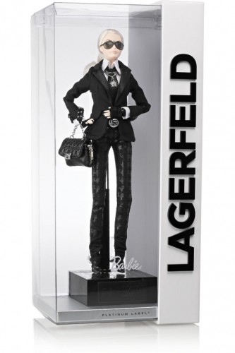 La limited edition Barbie Karl Lagerfeld