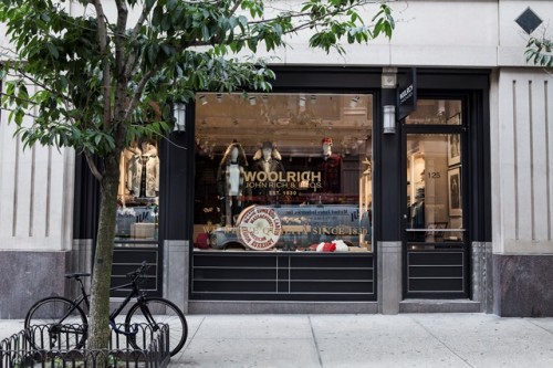 Woolrich store New York Soho