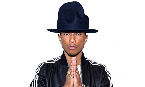 Il cantante e produttore Pharrell Williams.