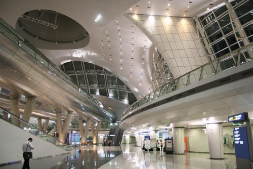 L'aeroporto Incheon in Corea del Sud