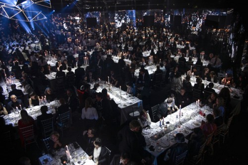 La cena di gala per il 120° anniversario di Swarovski