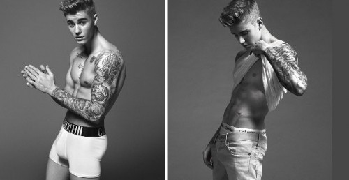 Justin Bieber per Calvin Klein