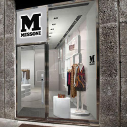 I negozi M Missoni si vestono di nuovo
