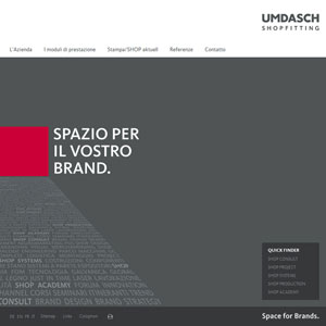 Umdasch Shopfitting si rinnova sul web
