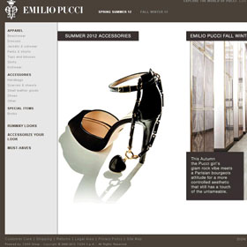 Emilio Pucci lancia l’e-store in Canada