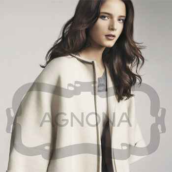 La “Timeless Elegance” di Agnona ha il volto di Anna de Rijik