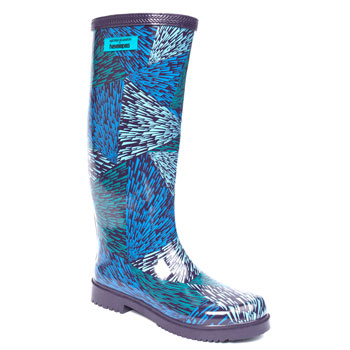 Williamson crea due print per la linea di  rain boot Havaianas