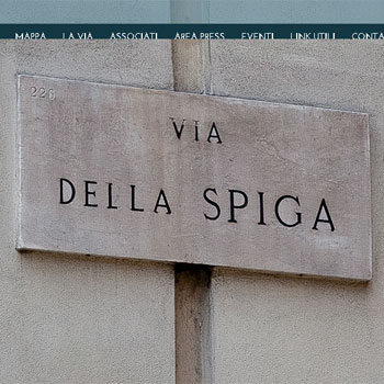 L’Associazione “Amici di Via della Spiga” lancia il sito web