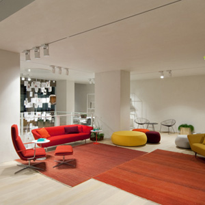Il nuovo showroom di Arper a Londra