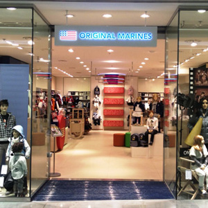 Primo store francese per Original Marines