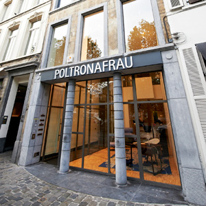 Poltrona Frau, 300 mq nel cuore di Bruxelles
