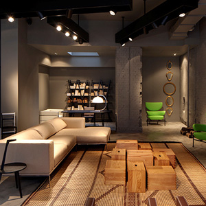 Lissoni firma il nuovo showroom londinese di Cassina