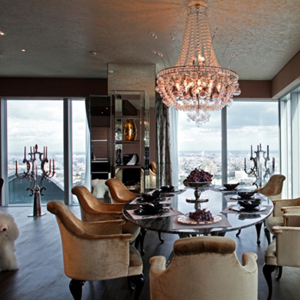 Un appartamento pilota per Visionnaire nella Moscow City Tower