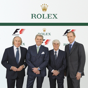 Partnership tra Rolex e Formula 1