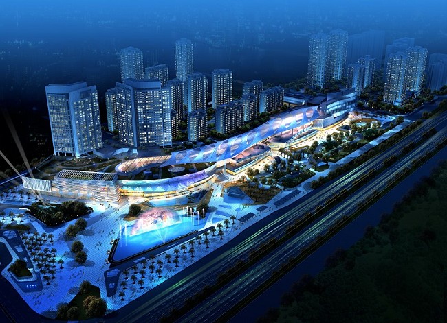 Il progetto di Huafa Mall