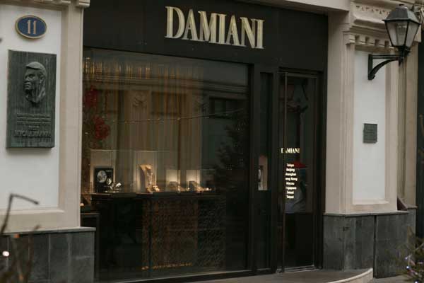Damiani apre nel cuore del lusso moscovita
