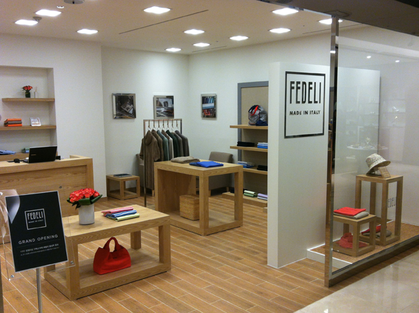 Fedeli Cashmere apre a Seoul