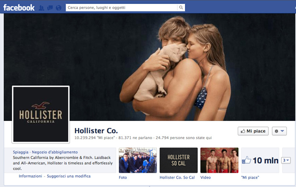 Abercrombie, apertura virale di Hollister a Rimini