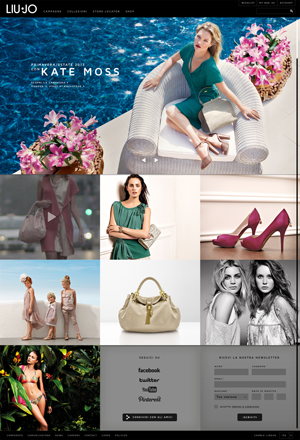 Liu Jo lancia l’e-commerce con il suo nuovo sito