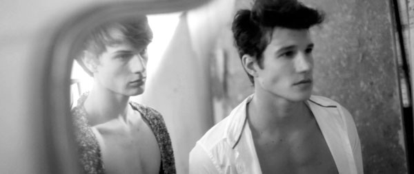 Fashion movie in bianco e nero per campagna Messagerie