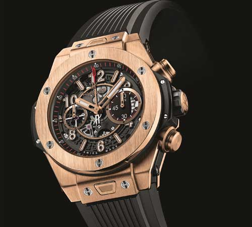Hublot mette Unico nel motore. E va a 2 cifre in Italia