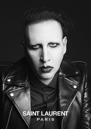 MARYLIN MANSON PER SAINT LAURENT