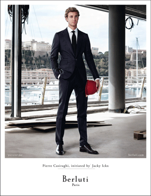 PIERRE CASIRAGHI PER L'ADV DI BERLUTI
