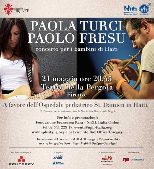 Locandina del concerto