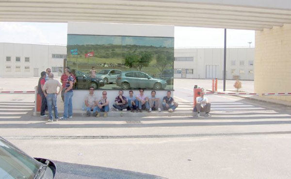 Dipendenti Natuzzi in sciopero