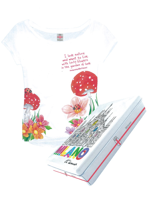 La T-shirt di Elio Fiorucci per Milano Design