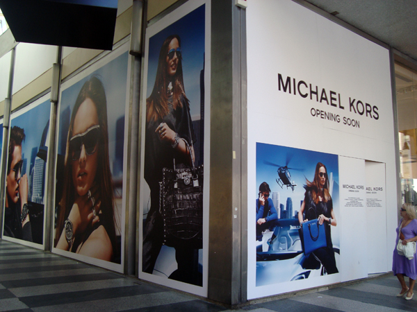 Michael Kors prima griffe in corso Vittorio Emanuele