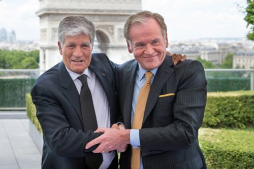MAURICE LEVY (PUBLICIS) E JOHN WREN (OMNICOM)