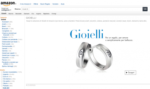 Amazon.it/gioielli