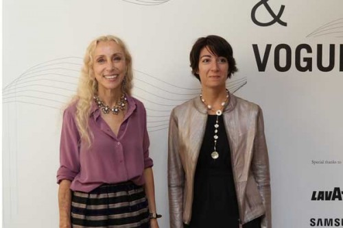 Franca Sozzani e Cristina Tajani