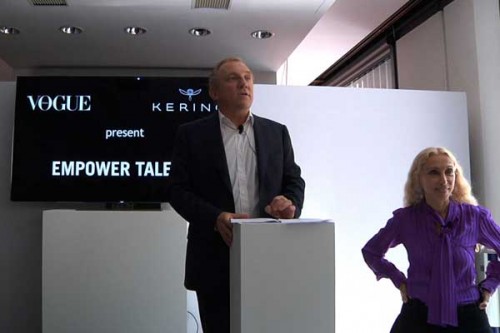 Francois-Henri Pinault e Franca Sozzani