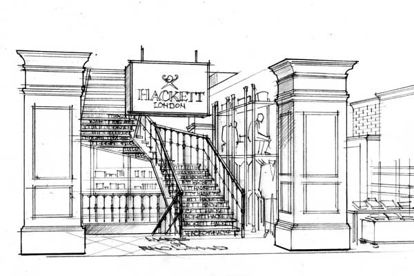 Hackett London, in Regent Street il più grande store