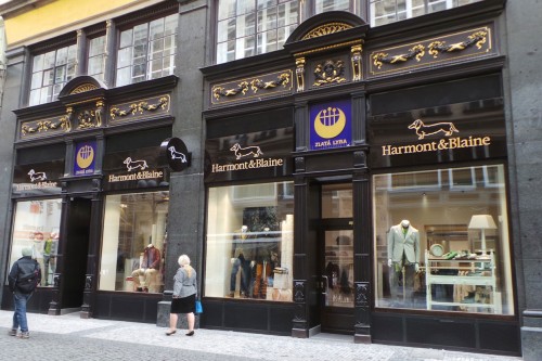 Flagship a Praga di Harmont & Blaine