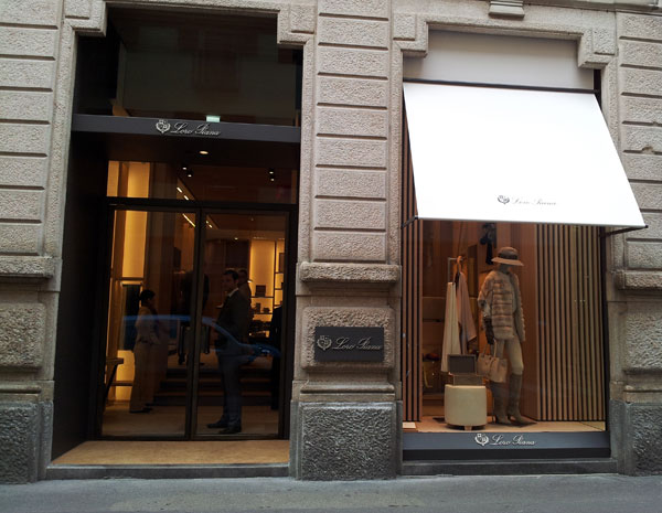 Loro Piana si espande in Montenapoleone