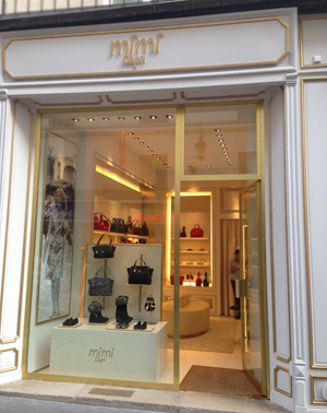 Lo store Mimì Capri a Parigi