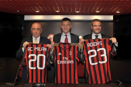 Adriano Galliani, Herbert Hainer e Jean-Michel Granier
