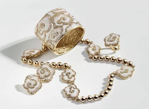 Parure Nuvola designed by Roger Thomas for Sicis Jewels